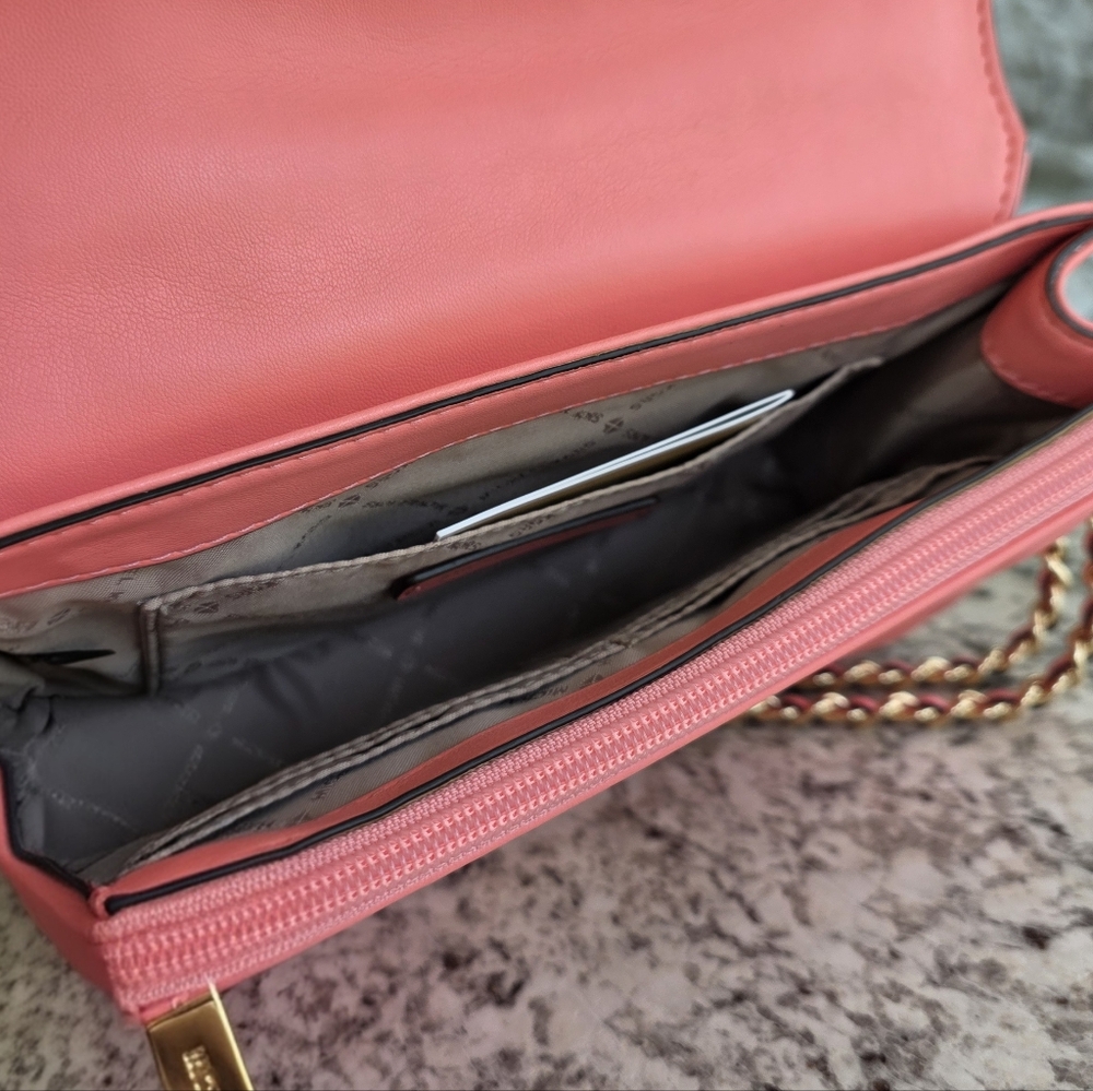 Michael Kors Rose Pink Medium Shoulder Bag - Picture 5 of 12